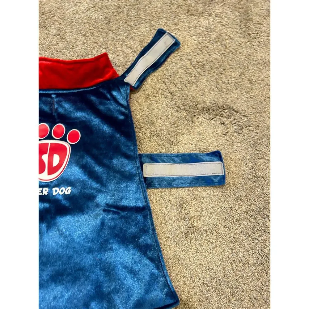 Super Dog Costume Super Hero Dog Excellent Used Condition